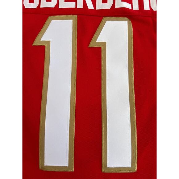 Adidas Florida Panthers Jonathan Huberdeau Jersey HB6672 Men's Size 46 - Picture 7 of 12